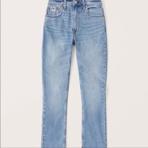 Curve Love ultra high rise 90s straight jean